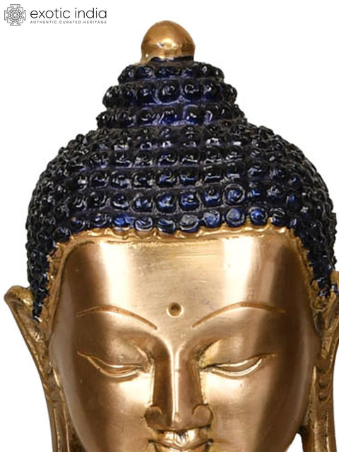 13" The Medicine Buddha (Tibetan Buddhist Deity) In Brass | Handmade | Made In India