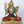 8" Mahayogi Shiva Idol in Ashirwad Mudra | Handmade Brass Statue