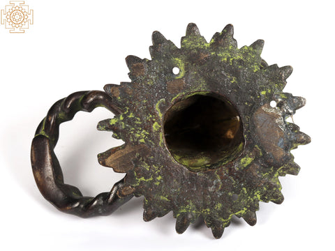 6" Brass Goat Door Knocker