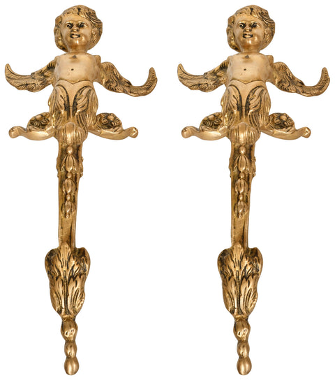 Angel Door Handles (Pair of Two Statues)