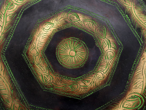 Decorated Pedestal with Ghungroos
