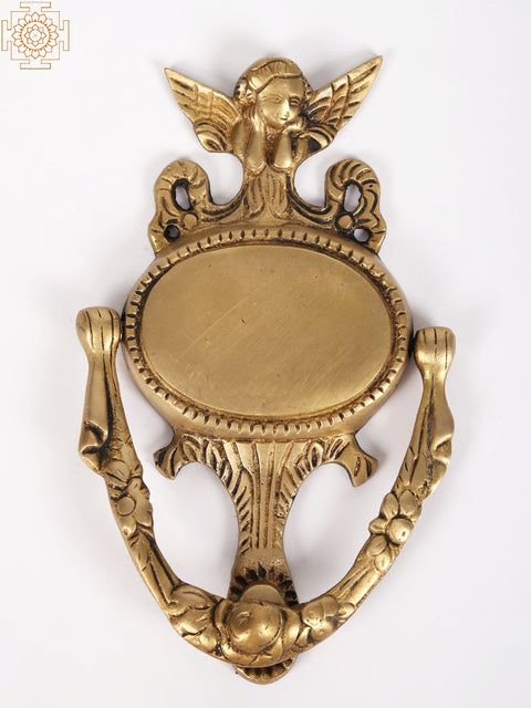 7" Brass Designer Door Knocker | Door Handles, Locks & Knockers