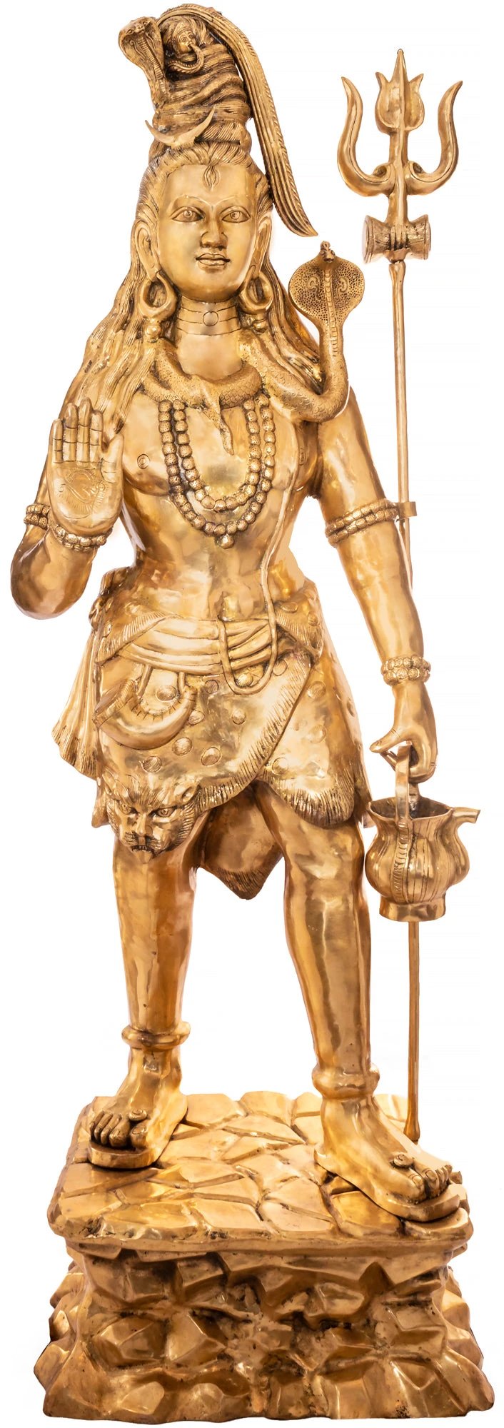 79" The Very Picture of Asceticism in Brass | Handmade | Made in India