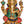 8" Ashirwad Ganesha In Brass | Handmade | Made In India
