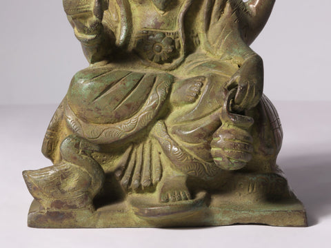7" Lord Vishwakarma In Brass | Handmade | Made In India