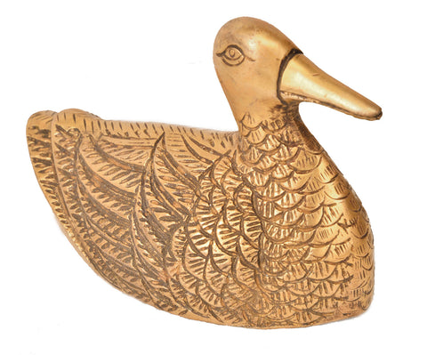 Decorative Brass Duck Figurine | Home Decorative Showpiece