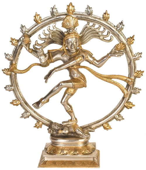 11" Nataraja Brass Statue Handmade