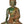 8" Brass Lord Buddha Idol in Earth Touching Gesture Wearing a Carved Robe