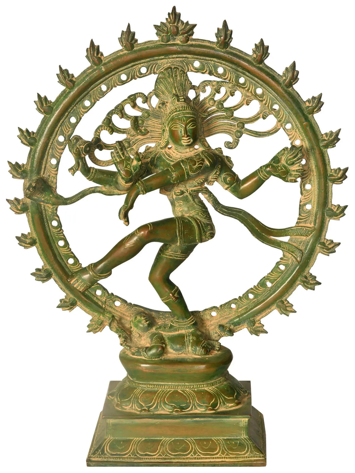 13" Nataraja In Brass | Handmade | Made In India