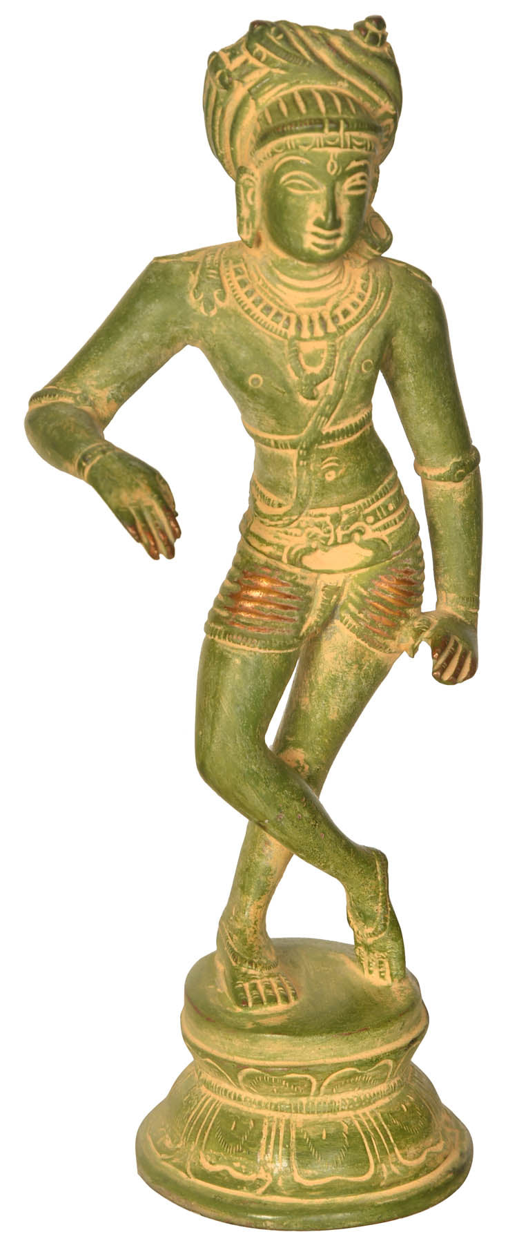 8" Brass Vrish-Vahana Shiva Handmade Statue