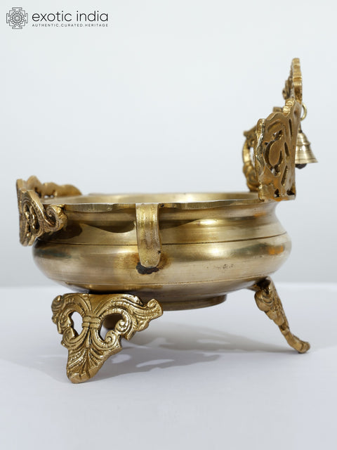 Brass Urli with Bell