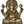 9" Ganesha Wearing A Kirtimukha Crown | Handmade Brass Statue