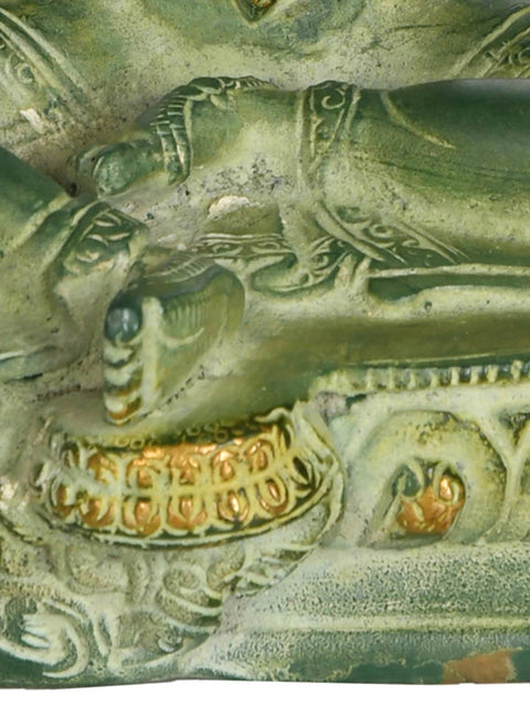 8" Brass Goddess Green Tara Statue | Buddhist Deity Sculpture