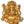 8" Lord Ganesha Wall Hanging (Flat Statue) In Brass | Handmade | Made In India