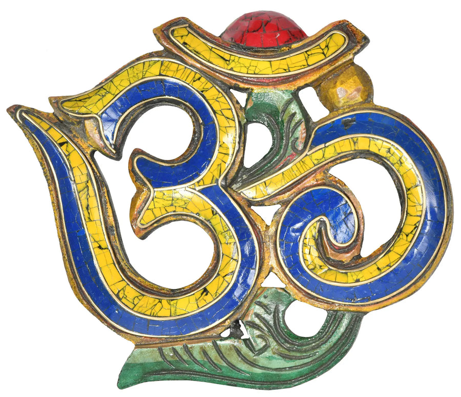 OM (AUM) Brass Wall Hanging for Home Decor