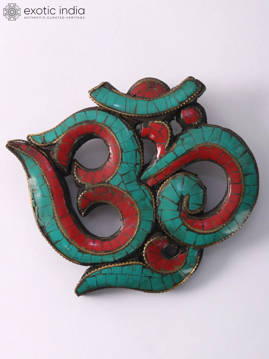 OM (AUM) Brass Wall Hanging for Home Decor