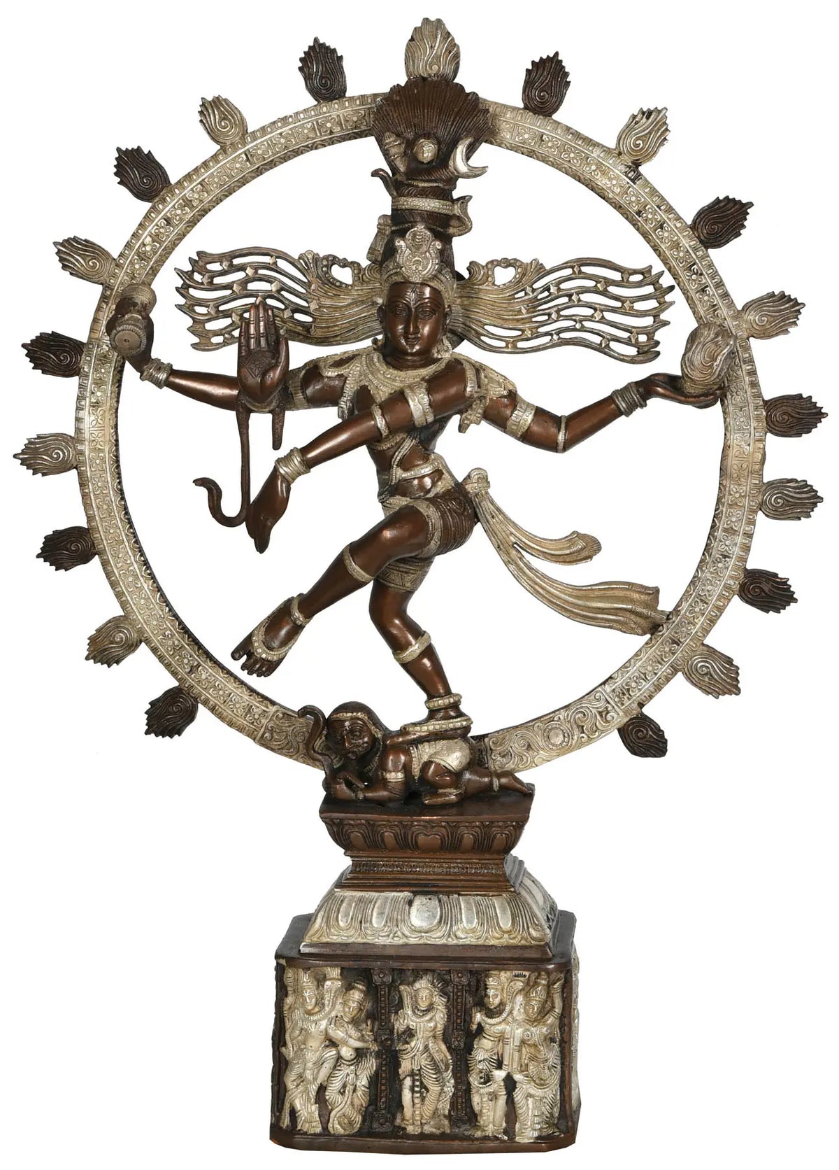 23" Nataraja In Brass | Handmade | Made In India