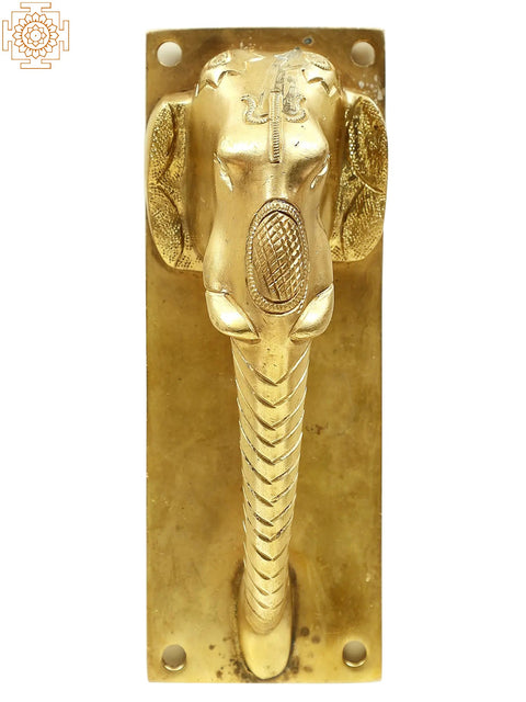Brass Elephant Door Handle