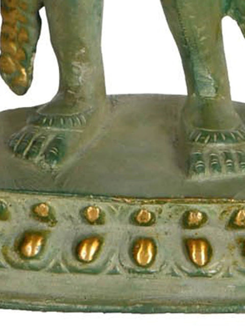 12" Standing Tara - Tibetan Buddhist Deity In Brass | Handmade | Made In India