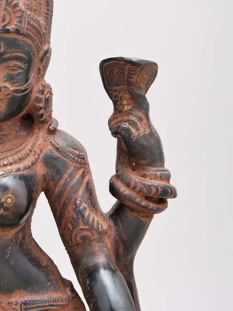 12" Ardhanarishvara (Shiva-Shakti) in Brass | Handmade | Made In India