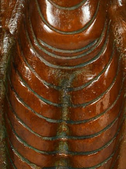 8" Standing Buddha Brass Statue | Handmade Tibetan Buddhist Idols | Made in India