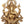 19" Ornamented Lord Ganesha In Brass | Handmade | Made In India