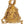 7" Brass Temple Hanging Bell with Images of Lord Shiva, Hanuman, Ganesha, Goddess Lakshmi, Durga and Radha Krishna