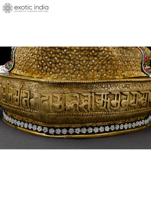 16" Lord Buddha Preaching Dharma | Handmade Brass Sculpture | Symbol of Peace and Wisdom