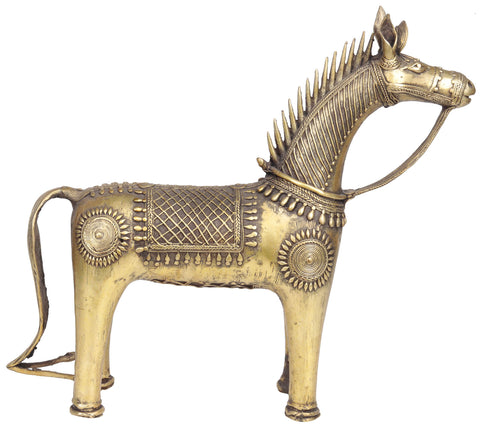 Tribal Horse Figurine