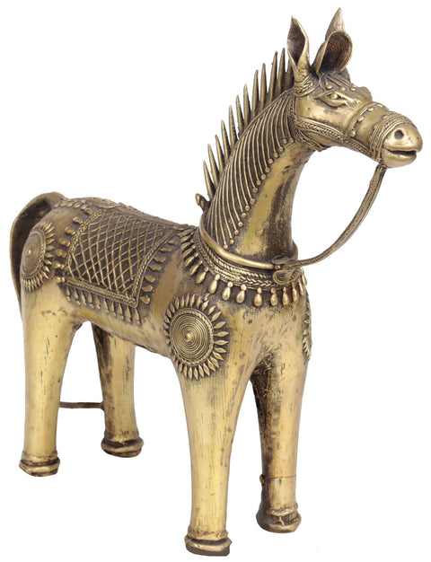 Tribal Horse Figurine