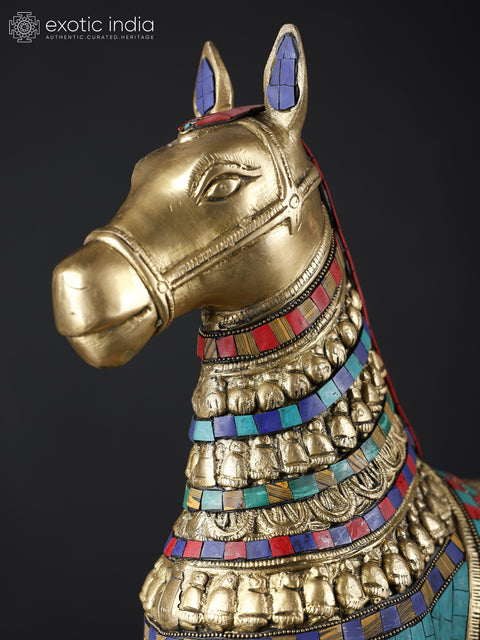 Pair of Decorated Horses