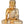 17" Tibetan Buddhist Lord Buddha Wearing a Carved Robe in Earth Touching Gesture In Brass | Handmade | Made In India