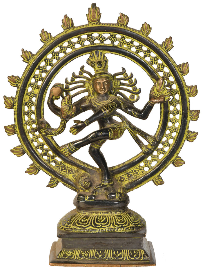 11" Nataraja Brass Statue Handmade