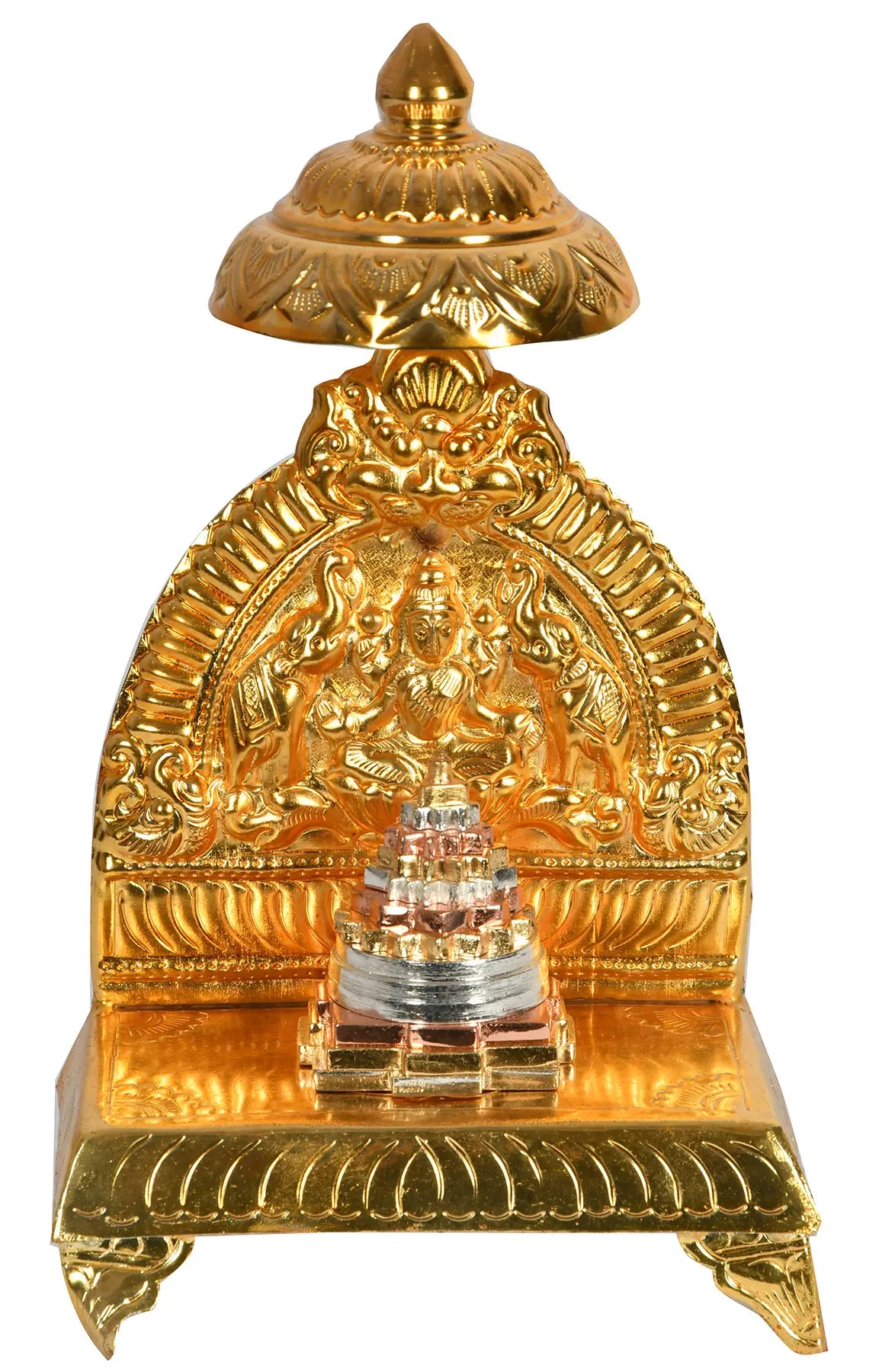 8" Shri Yantra - The King of All Yantras in Brass | Handmade | Made in India