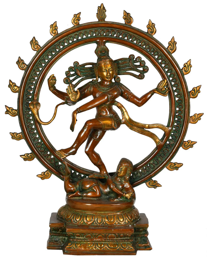 18" Nataraja In Brass | Handmade | Made In India