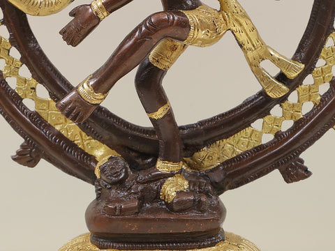12" Lord Shiva as Nataraja | Handmade Brass Statue