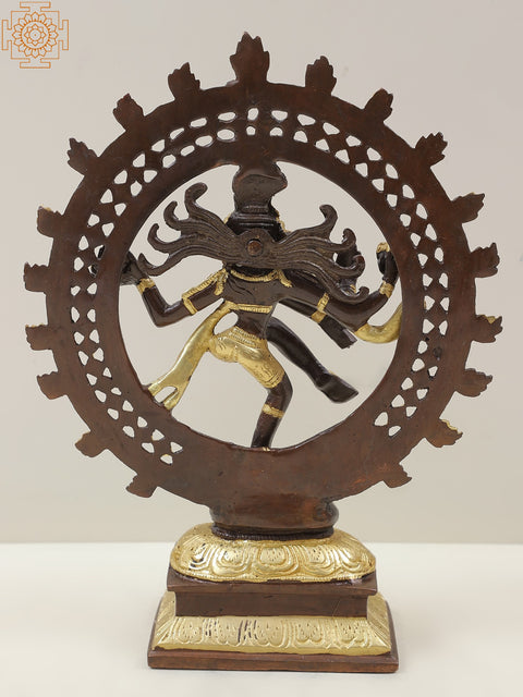 12" Lord Shiva as Nataraja | Handmade Brass Statue