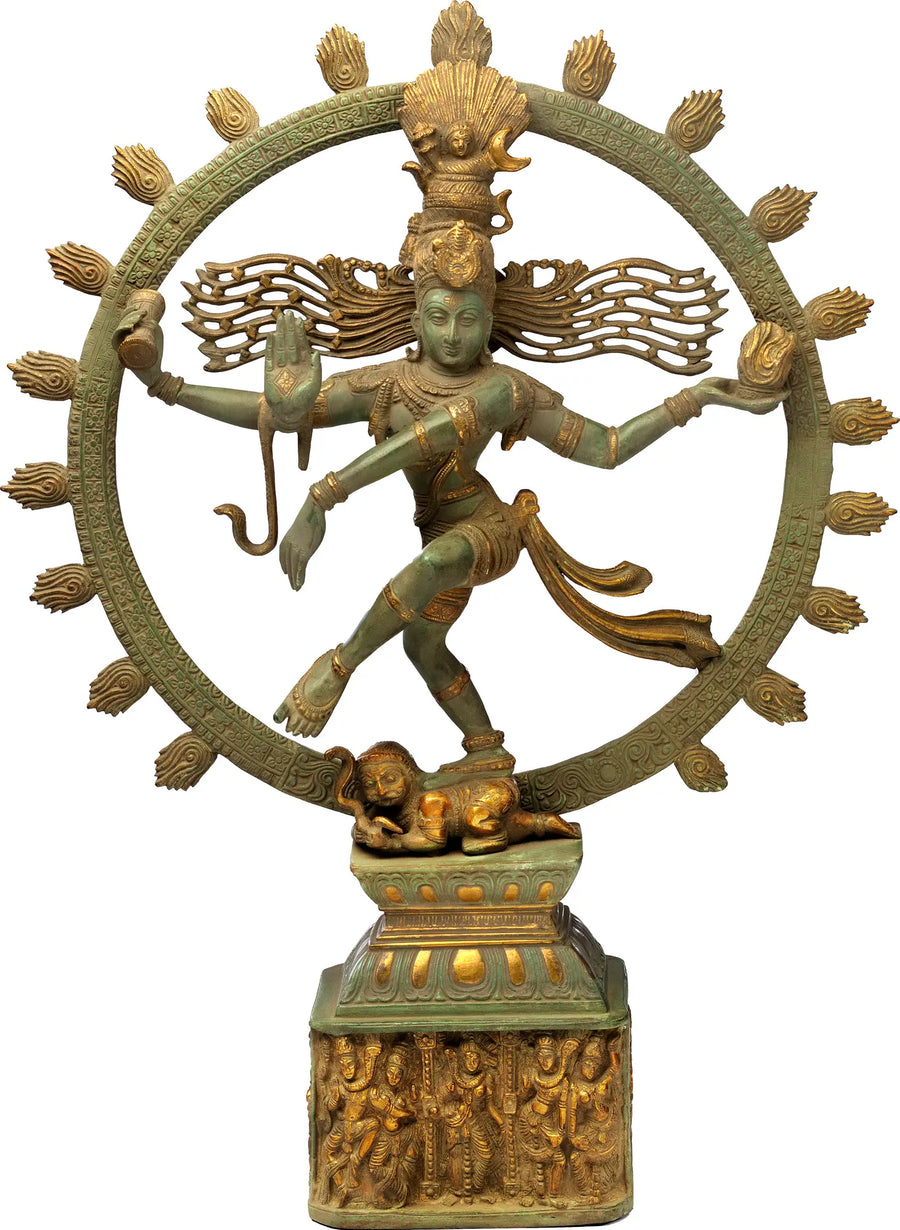 23" Nataraja Handmade Brass Statue for Pooja