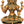 9" Goddess Lakshmi Brass Sculpture | Handmade | Made in India
