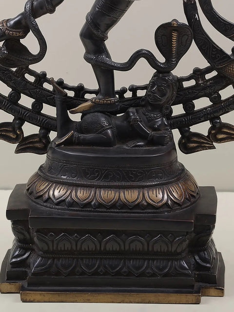 28" The Ultimate Representation of Bhagawan Shiva’s Power – Nataraja Brass Statue | Handmade