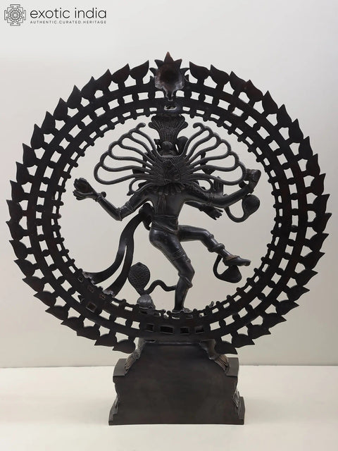28" The Ultimate Representation of Bhagawan Shiva’s Power – Nataraja Brass Statue | Handmade