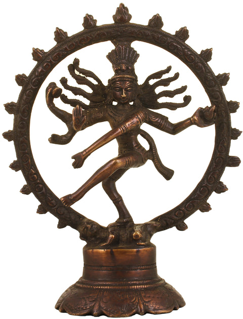 7" Nataraja In Brass | Handmade | Made In India