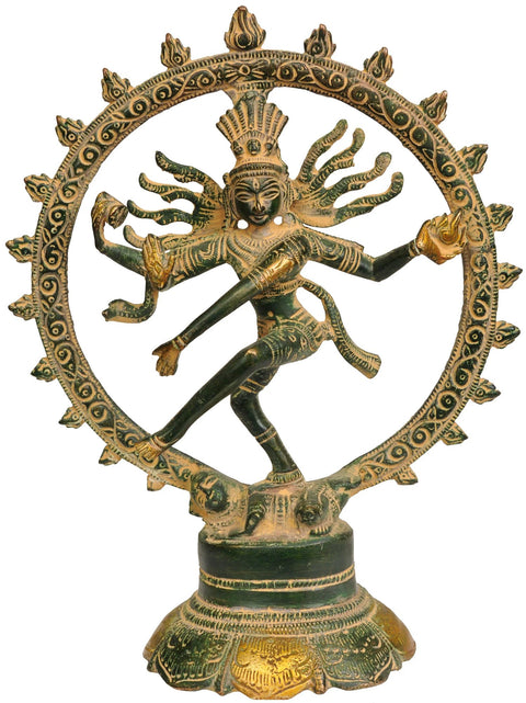 7" Nataraja Brass Statue | Handmade | Made In India