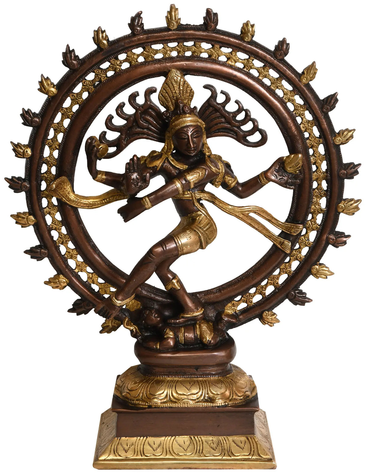 13" Nataraja Handmade Brass Statue for Home Decor