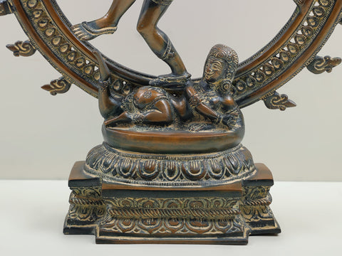 18" Nataraja Brass Statue – Divine Handmade Sculpture | Crafted in India