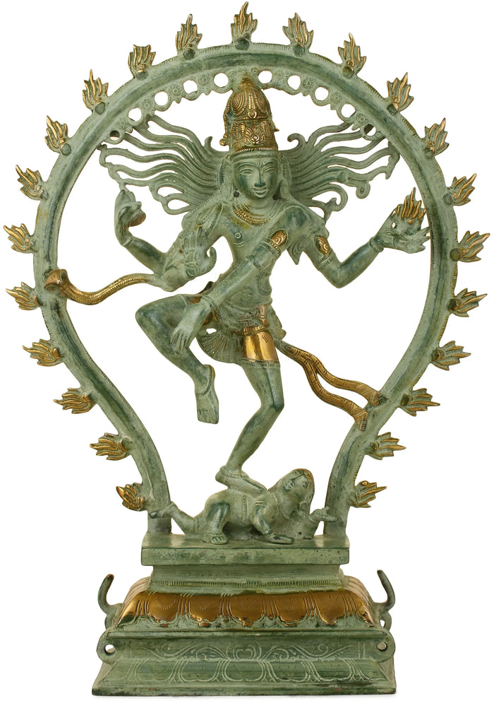 16" Nataraja In Brass | Handmade | Made In India
