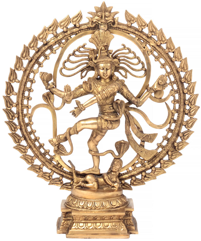 23" Nataraja In Brass | Handmade | Made In India