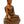 21" Bhumisparsha Buddha Wearing a Carved Robe (Tibetan Buddhist) In Brass | Handmade | Made In India