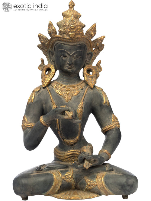 14" Vajrasattva Tibetan Buddhist Brass Idol Handmade