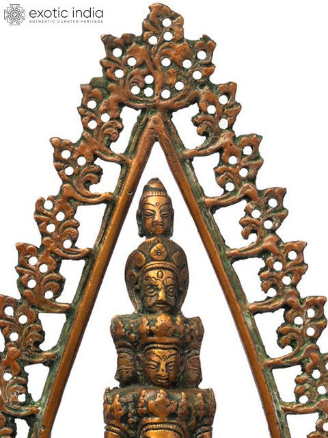 19" Avalokiteshvara Brass Statue – Tibetan Deity of Infinite Compassion | Handmade in India